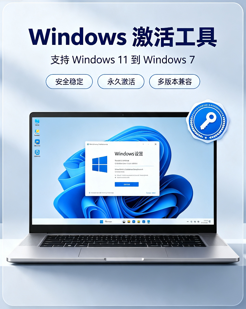 Win7 Win8 Win10 Win11 激活工具下载封面